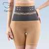 Kvinnors formar Flarixa Flat Belly Reducerande trosor för kvinnor Hög midja Slimning Shorts Winter Thermal Underwear Bulifter Body Shaper Pants