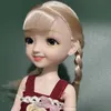 Śliczna 30 -cm Princess Doll uśmiechnięta twarz BJD Doll Girl Gift Toy 231225
