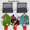 Shopping Bags 2pcs Volleyball Tennis Ball Bag Oxford Fabric Training Basketball Sports Storage Rugby Mesh Portable Soccer With Shoulder