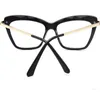 Okulary przeciwsłoneczne ramy plastikowe pełne obręcze spektakl Mężczyzn Modne okulary okularyczne