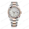 Высококачественные азиатские часы 2813 Sport Automatic Mechanical Ladies Watch Watch 116201 36 -мм мать перла