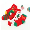 5 Paar Kinder-Weihnachtssocken Herbst und Winter Baumwolle Cartoon Jungen Mädchen Baby Kindersocken 1-12 Jahre 231225