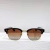 Sunglasses Vintage Fashion Trend Thick Solid Acetate Rectangle Sun Glasses For Men Women Eyeglass Frame Shades TINIF Top High Quality