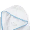 100 coton enfants peignoirs blanc éponge éponge enfants peignoirs avec cordon unisexe vêtements filles garçons peignoirs 231225