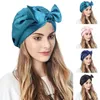 Vêtements ethniques Femmes Muslim Turban Hatbow Hair Bonnet Head Scarf Wrap Cover Sports Chapeaux Trucker Hat Baseball