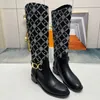 Designer Knee Boot Women Boots fotledskär