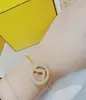 Bangle Design Woman Bracelet Gold Plated With Diamond Small Wrist Jewelry9600453