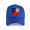 Ball Caps Cap Hat 2023 Summer Vintage Print Pocket Chile Flag Mens America Sporter Baseball