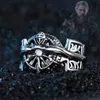 Bandringar F5 XV Öppningsringar för män Kvinnor Noctis Lucis Caelum FFXV Ring av Lucii Justerbara ringar Cosplay Jewelry 231222