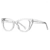Солнцезащитные очки VKYEE, женские похромные кошачьи глаза, анти-синий свет, очки для чтения, модные оптические очки для близорукости и дальнозоркости по рецепту, 2156