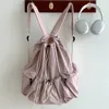 Modna Rucha Plecaki dla kobiet dla kobiet estetycznych nylonowych tkanin plecak lekki studenci Torda Travel Female 231222