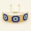 Strand go2boho japon miyuki perle tissé étoilé ciel yeux 13 rangs bracelet nepal usine de style en stock