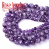 Perles en gros de la pierre naturelle de la pierre de rêve couleur couleurs d'améthystes violets
