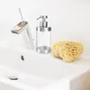 Liquid Soap Dispenser 304 Roestvrije thuislotion Clear Badkamer Huishoudelijke stalen pomp