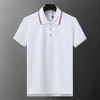 22SS Top Designer Mens Polos بأكمام قصيرة من الربيع والصيف القمصان العرضية الشارعين الهيب هوب رجال طباعة تي شيرت غير رسمية نمط.