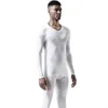 Sous-vêtements thermiques hommes sexi man mode Lingerie érotique ensemble chaud hiver long johns 231222