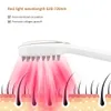 CKEYIN USB uppladdningsbar ljus Potherapy Head Massager Vibration Scam Comb Oil Control Smooth Hair Growth Brush 231225