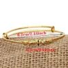 Bangle 1pcs Copper Baby Bangles Wedding Gift Love 24k Heart Gold Color Dubai Africa Bracelets Saudi Arabic Bracelet Women Girls Je316B