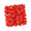 Decorative Flowers Artificial Flower Wall Panel Floral DIY Background For Wedding Outdoor Home