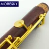 Moresky Red Wood Professional Clarinet Rosewood BB Połączone złoto klawisze Mopane Sib Klarnet