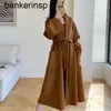 Topp Cashmere Coat Maxmaras Labbro Coat 101801 Pure Wool M Family Labbro Autumn/Winter -Sided Water Wave Mönster Badrobe 100 Wool Long Lace Ull For Women