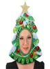 Noel Ağacı Şapkası Noel Süslemeleri Cosplay Tatil Partisi Dans Performans Dersleri Headgear9500299