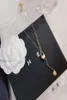 Collana con ciondolo d'amore esclusivo da donna039 Collana di design di lusso Accessori classici di gioielli premium Marchio di moda popolare Ex9071111