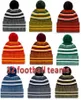 Hattfabrik direkt ny ankomst sidelinje mössor hattar amerikansk fotboll 32 lag sport vinter sidosida stickade mössor beanie stickade1771454