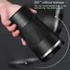 Water Bottles 380ML Thermo For Coffee Vacuum Stainless Steel Mug Thermal Cup Travel Insulated Tumbler Car