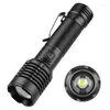 Flashlights Torches ZK40 XHP50 Led 18650 Rechargeable Torch Usb Powerful Tactical Flash Light Zoomable Hunting Lantern Waterproof