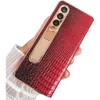 Applicable to Samsung ZFold5/4/3 folding screen high-end leather phone case W23/22 business model