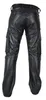 Frühlingsmode Herren Rock-Stil PU-Lederhose Slimfit-Motorradhose aus Kunstleder 231222