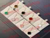 Modne klasyczne naszyjniki wiszące dla kobiet luksusowe cztery liście paski koniczyny Naszyjnik Diamenty Diamenty Choker Projektant łańcucha Jewe3015808