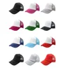 Hele zomer effen Trucker Mesh Hat Snapback Blank Baseball Cap Verstelbare maat6673007