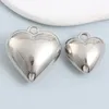 Charms Big Heart Acrylic Love Romantic Pendants For Making DIY Jewelry Handmade Findings Accessories Necklace Crafts