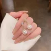 Серьги с серьгами геометрические для женского Instagram Fashion Light Luxury Nicee Pearl Internet Celebrity тот же аксессуар для ушей.