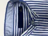 Men Shirts Casual Stripe Spring e Autumn Quality Business Dress Fashion camisetas clássicas Mens bordados decoração confortável Top Long Shirt S14