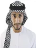 Bandanas arabe Kafiya Keffiyeh foulard musulman arabe pour hommes avec corde Aqel 1902190