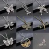 Colliers pendants Collier d'abeilles libellules Accessoires mignons