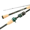 Boat Fishing Rods CEMREO Spinning Casting Carbon Fishing Rod 4-5 Sections 1.8m/2.1m/2.4m Portable Travel Rod Spinning Fishing Rods Fishing TackleL231223