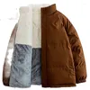 Женские траншеи Coats 2023 Fashion Spring Summer Down Cotton Jackets Stand-Up воротника корейская теплая пара наряды женская двойное пальто