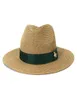 Модные соломенные шляпы, дизайнерская панама для мужчин и женщин, однотонная джазовая кепка, кепки высокого качества, рыбацкая шляпа5478254