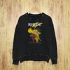 Vintage Rhude Grafisch Pullover Sweatshirt Trui Lange mouw Straat Casual Katoen Zwart Hip Hop Jumper Casual jas Maat S-XXL