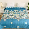 Sheet.Sheet.Luxury Bohemian Comforter Literie Respirant Mandala Cotton Cover Set Drap de lit. Taie d'oreiller Queen King Size Couvre-lit 231221