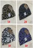 Designer Beanie Brand Caps for Women Men Winter Sticked Leopard Hats Unisex Ladies Warm Gorras Tie Dye Knit Beanies5708340