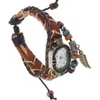 Wristwatches Small Dial Strap Watch Beaded Bracelet Vintage Watches For Women Wristwatch
