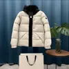 Designer Down Jackets Män Varma kvinnor Solid Passar Real Casual päls kappa gås utomhus vinter förtjockad kallsäker streck gåva