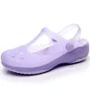 Kledingschoenen op maat 36-39 dames muilezels klompen zomer vrouwelijke sandalen 4cmheel massief licht zacht strand slippers dames tuin hw32