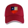 Ball Caps Cap Hat 2023 Summer Vintage Print Pocket Chile Flag Mens America Sporter Baseball