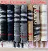 Ny gåva 2021 Fashion Winter Unisex Top 100 Cashmere Scarf för män Kvinnor High End Designer Overdimensionerad klassiker Kontrollera Big Plaid Shaw3889245